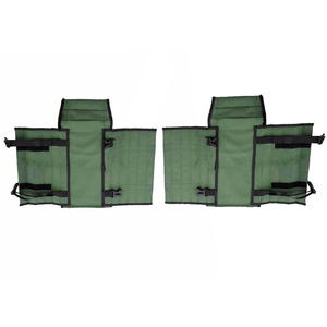 Protector de Piernas Woqi Contra Serpientes, 54x33cm, Verde Militar, Poliéster, Ajustable, para Camping y Senderismo, Protección para Pantorrillas - Product Image 1
