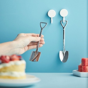 Juego de Cubiertos Desechables Creativos y Elegantes de Acero Inoxidable 304, Tenedor y Cuchara Modernos para Fiestas, <span class=keywords><strong>Pala</strong></span> para Postre de Sandía para Parejas - Product Image 4