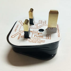 Britse Stekker Draad Uae Stekker Netsnoer Uk British Netstekker <span class=keywords><strong>3</strong></span>-Pins 13a Gesmolten Stekkers Geaard 250V Adapter - Product Image 3