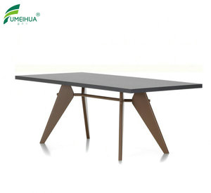 Mesa de exterior Hpl Mesa de comedor Hpl Mesa de restaurante Jardín Patio - Product Image 4