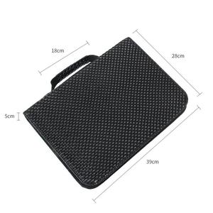 Custodia resistente in pelle PU per 24 forbici per capelli cesoie e pettini custodie per attrezzi - Product Image 1