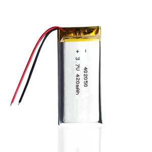 SUN EASE Stock 402050 3.7Volt 420Mah Mini Lipo Pin <span class=keywords><strong>Lithium</strong></span> PCM Và Dây Từ Nhà Máy Pin Li-polymer 3.7V 420Mah - Product Image 5