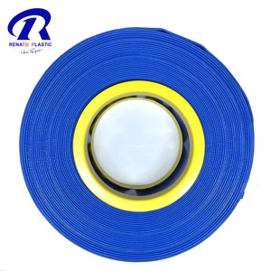 Tuyau d'irrigation flexible en PVC de 6 pouces, tuyau de refoulement d'eau plat en plastique de 4 pouces - Product Image 4