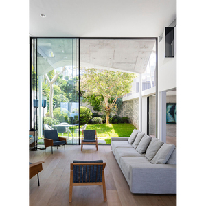 Puerta corredera <span class=keywords><strong>de</strong></span> <span class=keywords><strong>aluminio</strong></span> duradera para patio con cerradura <span class=keywords><strong>de</strong></span> seguridad para casas Puerta corredera <span class=keywords><strong>de</strong></span> ahorro <span class=keywords><strong>de</strong></span> energía para <span class=keywords><strong>acceso</strong></span> al balcón - Product Image 6