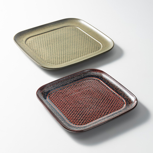 Grandes Assiettes Carrées Rétro Style Japonais Décoration de Restaurant Glaçure Verte Sushi Snack Platos De Céramique Uso En <span class=keywords><strong>La</strong></span> Cocina - Product Image 2