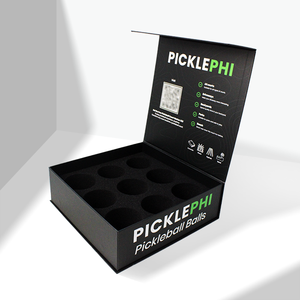 Custom Logo Green Black <b>Magnetic</b> Gift Paper Box Recyclable Folding Hard Rigid Packaging Boxes With Magnet Lid - Product Image 1