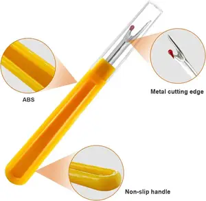 3Pcs Seam Ripper Sewing Stitch Ripper Thread Remover Tool Kit for Sewing Crafting and Removing Embroidery Hems and Seams