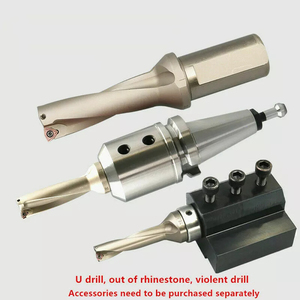 30.5mm WC loại u khoan 94mm khoan sâu 3D công cụ <span class=keywords><strong>CNC</strong></span> có thể lập chỉ mục mũi khoan - Product Image 6