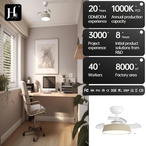 Plafonnier en bois LED blanc chaud 3500K Ra80 style rustique à montage en surface 220V grande taille télécommande garantie 3 ans pour salon - Product Image 3