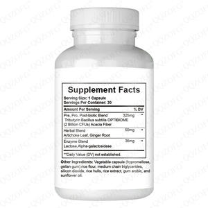 OEM Probiyotik Takviyesi Yetişkin Kadınlar ve Erkekler İçin Sindirimi Destekler Bağışıklık Sistemini Güçlendirir Bağırsak Sağlığını Korur 30 Kapsül Bitkisel Karışım 2 Milyar CFU - Product Image 2