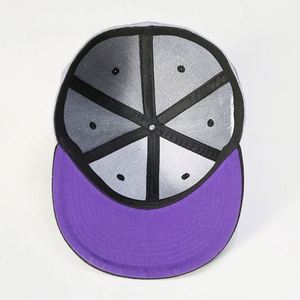 Gorras de Béisbol de Alta Calidad, 6 Paneles, Bordado 3D, Visera Plana, Dos Tonos, con Colores y Logotipo Personalizados, para Actividades al Aire Libre y Fiestas - Product Image 5
