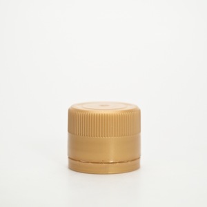 Bouchon à vis en plastique noir et or anti-fuite avec garantie inviolable pour bouteilles de vin, de sauce et d'huile en verre - Product Image 5