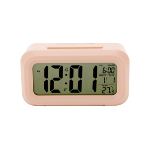 Sản phẩm hot hiển thị kỹ thuật số tháng ngày Nhiệt độ bảng bàn báo động báo lại LCD đồng hồ trở lại ánh sáng BSCI nhà máy - Product Image 2