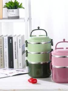 Creatieve Japanse Kinderlunchbox Voedseldoos Roestvrijstalen Lunchbox Keuken <span class=keywords><strong>Instant</strong></span> Noedels Kom Beker - Product Image 4