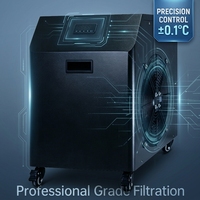 Enfriador de Agua para Baño de Hielo de Precisión de 1500W ±0.1 ° Sistema de Refrigeración y Calefacción por Agua C Accuracy para Inmersión en Agua Fría