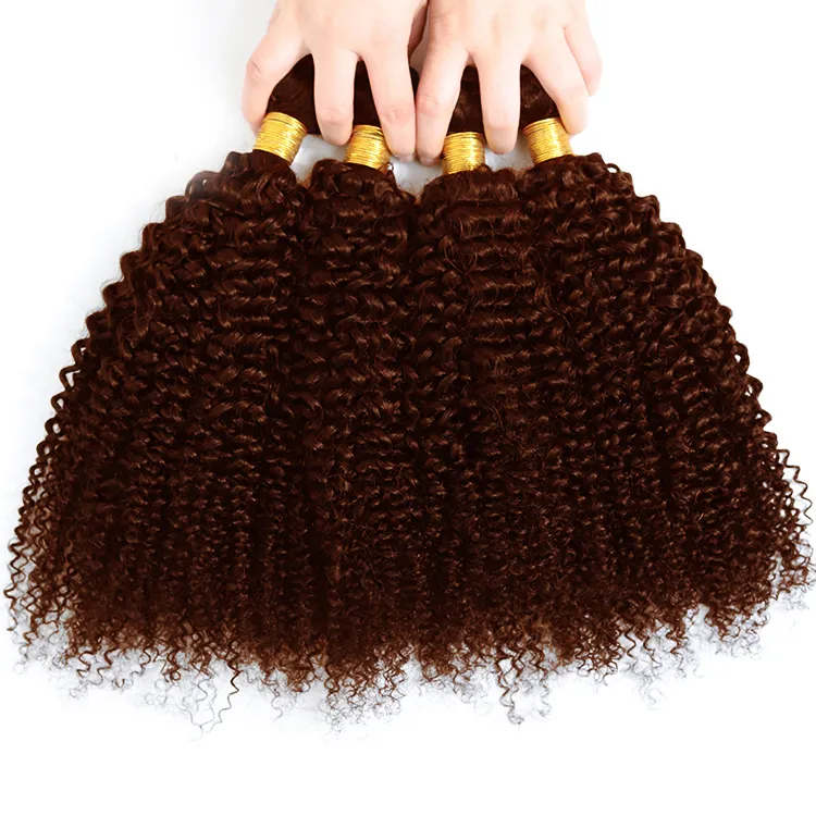 Wholesale Virgin Cuticle Aligned Hair Malaysian Kinky Curly Human Hair Bundles Remy Hair Extension Aliexpress Online Shopping #4