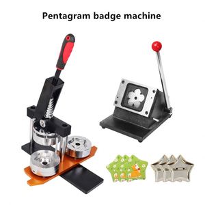 Machine de découpe de moules pour badges pentagrammes 58*58mm, outil de découpe de matériaux pour aimants rectangulaires de réfrigérateur, machine de fabrication d'aimants - Product Image 2