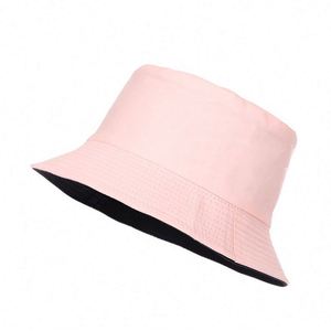 Summer Casual Fishing Cotton Bucket <b>Hat</b> Candy-Colored Double-Sided Sunshade for Men Women Sun Protection Custom Fisherman <b>Hats</b> - Product Image 3
