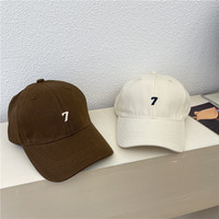 Conception personnalisée 6 panneaux Casquette de sport américain Pur coton 3D Broderie 7 Casquette de baseball Couleur unie Panneau vierge Chapeau