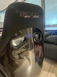 Универсальные откидные гоночные ковшеобразные сиденья из черной ПВХ-кожи и ткани, левое и правое, новый дизайн - Product Image 3