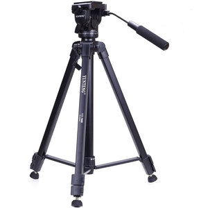 ขาตั้งกล้องแบบพกพา DF Wholesale YuntengVT-7008 สำหรับกล้อง SLR แบบยืดหยุ่นได้ ขาตั้งกล้องระดับมืออาชีพสำหรับกล้อง DSLR SLR น้ำหนักเบา เหมาะสำหรับการเดินทาง - Product Image 1