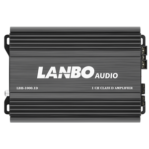 Amplificateur de <span class=keywords><strong>voiture</strong></span> mono compact de classe D de 1000W LBH-1000.1D amplificateur de caisson de basses stable de 1 ohm - Product Image 1