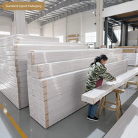 Plaques de plafond en PVC, style classique, panneau mural, laminage, revêtement composite en plastique, 25x8/7/6mm