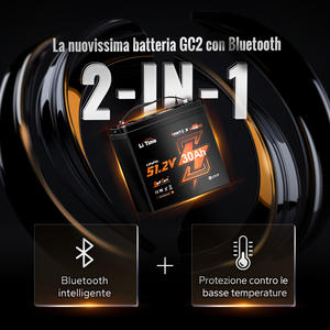 美国库存48伏30ah Lifepo4高尔夫球车电池锂电池，用于GC2存储48v锂高尔夫球车电池套件 - Product Image 4