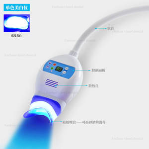 Appareil de blanchiment dentaire de bureau compact et léger, options de lumière bleue tricolore, résultats rapides, appareil de blanchiment dentaire pour une seule dent - Product Image 3