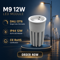 Dernier design unique pour module LED COB GU10 monocolore DT6 IP44 3500K blanc chaud, vente directe usine, downlight OEM ODM