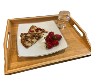 <span class=keywords><strong>Plateau</strong></span> <span class=keywords><strong>de</strong></span> service Youlike, <span class=keywords><strong>plateau</strong></span> <span class=keywords><strong>de</strong></span> <span class=keywords><strong>lit</strong></span> en bois d'acacia <span class=keywords><strong>avec</strong></span> <span class=keywords><strong>coussin</strong></span> détachable - Product Image 2