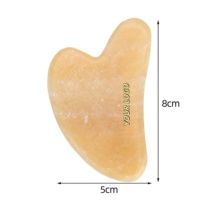 Rouleaux de Gua Sha en quartz personnalisés en forme de cœur pour le visage et les yeux, anti-rides, anti-âge, lifting du visage, usage commercial et domestique, portables