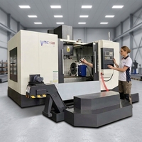 MARCH EXPO VMC1580 Centres d'usinage CNC robustes, machines de fraisage 4 axes et 3 axes, machines CNC verticales