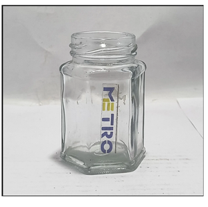 Frasco de Vidrio Hexagonal Premium de 50 ml, Apto para Alimentos, con Tapa Hermética, para Almacenar Miel, Mermelada y Especias, para Uso en la Cocina del Hogar - Product Image 3