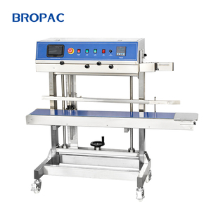 Fpm600l Liên Tục Tự Động Dọc Ban Nhạc Niêm Phong Bao Bì Thực Phẩm Pouch Túi Nhiệt Niêm Phong Máy Với Máy Bay Phản Lực Mực Máy In - Product Image 1