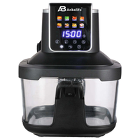 ANBOLIFE OEM Friteuse à air en verre non toxique 5,5 L sans PFAS, repas rapides et faciles, 8 fonctions de cuisson, appareils de cuisine conformes ROHS