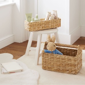 Woven <b>Storage</b> <b>Basket</b> Rectangle Handmade For Bathroom And Toy Organization - Product Image 3