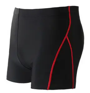 wholesale Drawstring design your own high quality men swimming trunks quick dry swim pants boy trunks