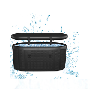 Vanace di alta qualità in PVC bagno di ghiaccio <span class=keywords><strong>piscina</strong></span> sport di recupero disegno spazzolato gonfiabile atleta Fitness Pod ghiaccio con pompa - Product Image 3