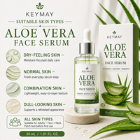 Sérum Visage Éclaircissant à l'Aloe Vera 30ml, Glycérine Hydratante en Profondeur, Apaisant, Lissant, Léger, Pour Tous Types de Peau, Marque Privée OEM ODM