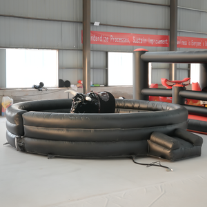 Machine de rodéo gonflable pour enfants et adultes, équipement de compétition de rodéo mécanique, machine de rodéo commerciale. - Product Image 1