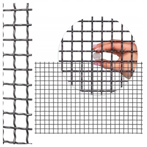 Maille métallique en acier au manganèse résistant à l'usure, maille métallique tissée, maille métallique en acier enroulée, maille métallique découpée, pièces de machines minières - Product Image 2