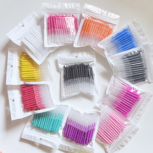 Kit de voyage pour soins bucco-dentaires, brosse à dents orthodontique miniature jetable, <span class=keywords><strong>cure</strong></span>-<span class=keywords><strong>dent</strong></span>, fil dentaire, brosse interdentaire - Product Image 2