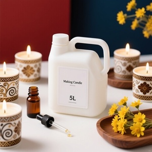 Huile parfumée concentrée en gros de 5 kg, senteur personnalisée tabac <span class=keywords><strong>vanille</strong></span> oud bois, longue durée, pour fabrication de bougies - Product Image 2