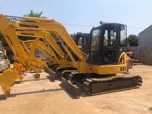 Excavatrice d'occasion Komatsu PC55MR 5,5 tonnes Mini pelle hydraulique sur chenilles d'occasion PC40MR PC20 Haute qualité - Product Image 4