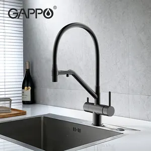 Gappo ก๊อกน้ำห้องครัว3ทางยืดหยุ่น,ก๊อกน้ำห้องครัวกรอง Grifo De Cocina G4398-89