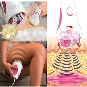 All'ingrosso rullo dimagrante macchina massaggio elettrico vibrazione incisione rimozione corpo anti-cellulite massaggiatore - Product Image 6