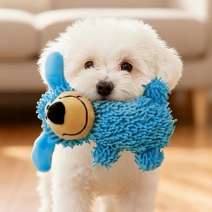 Pet Accessories Dog Products New Arrival Plush Cartoon Interactive Movement Tooth Cleaning Grinding Dog Squeak Chew Toy for Dog