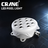Luz LED de Píxeles para Muro Cortina de Gran Escala, 3W, 12 RGBW, Control DMX512, Luz de Punto para Fachada