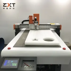 Digital Oscillating Knife Automatic Cut The Flatbed Package Foam Board EVA EPE Foam Sponge CNC Cutting Machine CE Certificated